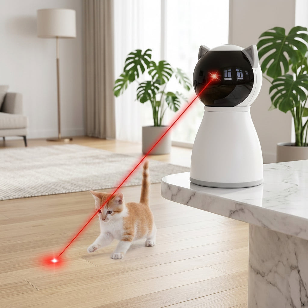 Jouet interactif laser automatique - Animaux de Compagnie