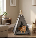 Tente tipi d'intérieur pour animaux de compagnie - Animaux de Compagnie