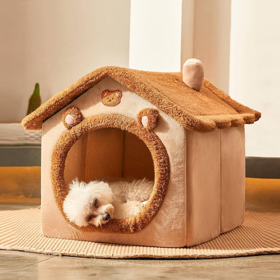 Niche fermées Universelles chauffée quatre saisons pour chats et chien - Animaux de Compagnie